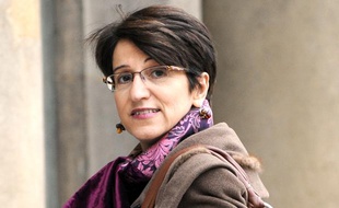Dominique Versini, quand elle était défenseure des enfants, le 20 Novembre 2007 à Paris.