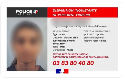 Une ado, portée disparue depuis fin septembre, retrouvée saine et sauve