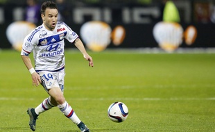 Mathieu Valbuena lors de Lyon-Saint-Etienne le 9 novembre 2015.
