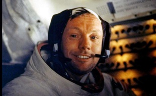 Neil Armstrong,le 20 juillet 1969.