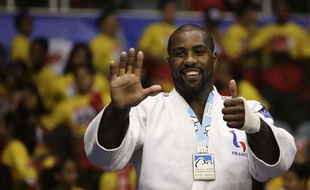 Teddy Riner, le 31 août 2013 à Rio de Janeiro.