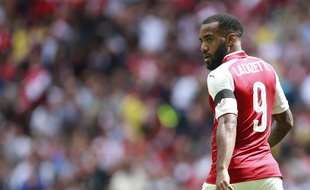Alexandre Lacazette le 6 août 2017 à Londres.