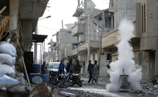 Illustration de la ville de Deir Ezzor en Syrie, le 16 février 2014.