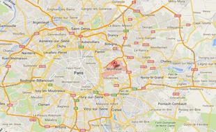 La ville de Montreuil, en Seine-Saint-Denis.