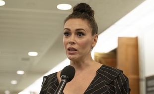 L'actrice Alyssa Milano
