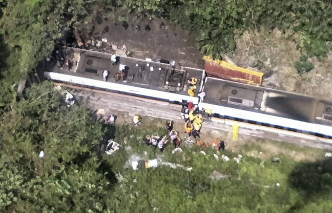 Taïwan : Un train déraille et provoque la mort de dizaines de personnes