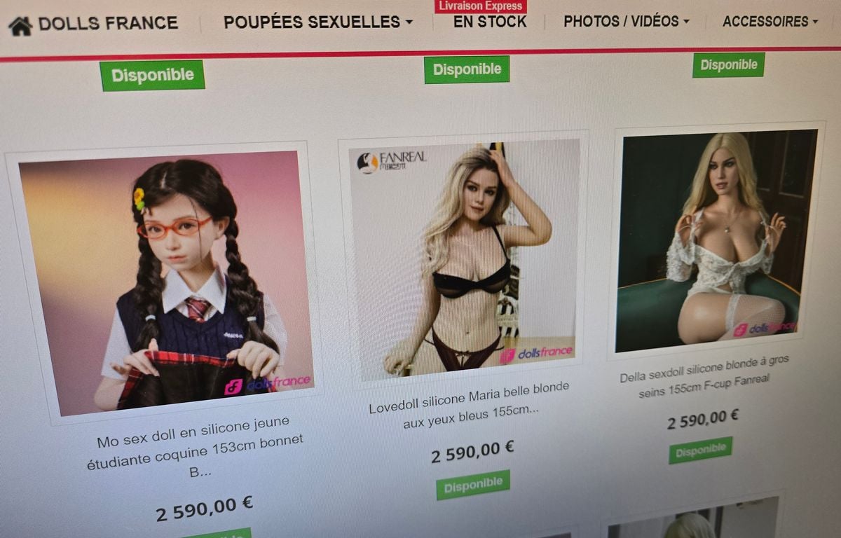 C'est quoi « Dolls France », pourvoyeur de poupées sexuelles tendancieuses ?