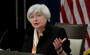 La présidente de la banque centrale américaine (Fed) Janet Yellen le 15 juin 2016 à Washington
