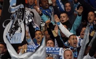 Des supporters de l'OM au stade Vélodrome, le 9 novembre 2014.