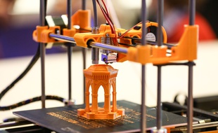 Une imprimante 3D au salon Viva Technology en 2016.
