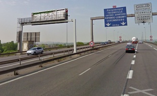 Quatre mineurs sont soupçonnés d'avoir tiré avec une carabine sur des véhicules circulant sur l'A31 à hauteur de Thionville (Illustration)