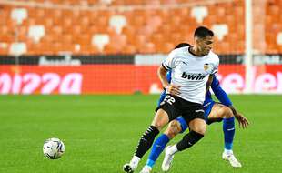 Maxi Gomez n'a pas prêché pour sa paroisse lors du match face à Getafe.