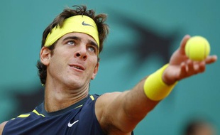 Juan Martin del Potro, le 26 mai 2009 à Roland-Garros.