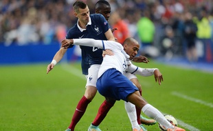Morgan Schneiderlin lors de France-Portugal (2-1), le 11 octobre 2014 au Stade de France.