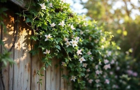 Ces 3 plantes grimpantes qui transforment votre clôture en chef-d’œuvre naturel
