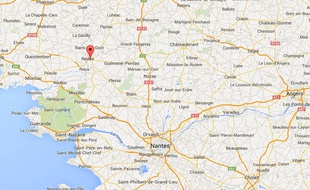 Localisation de Saint-Nicolas-de-Redon, en Loire-Atlantique