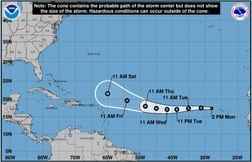 La tempête Erin pourrait frapper la Floride avec des vents à plus de 185 km…