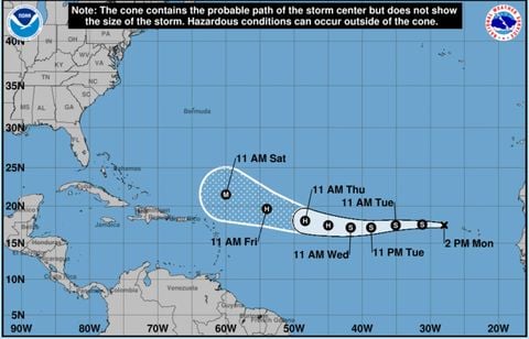 La tempête Erin pourrait frapper la Floride avec des vents à plus de 185 km/h