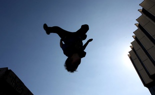 Les free-runners ont assisté à une compétition impressionnante en Chine