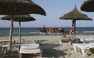 Une plage de Djerba en Tunisie.