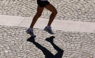 Une joggeuse. (Illustration)