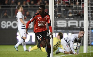 Ousmane Dembélé avait inscrit son premier but en Ligue 1 dès sa première titularisation, lors de Rennes-Bordeaux.