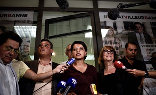 Najat Vallaud-Belkacem a appelé les candidats des autres partis de gauche, à se rassembler derrière sa candidature à Villeurbanne.
JEFF PACHOUD/ AF