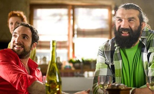 Sébastien Chabal dans la mini-série «Scènes de ménages» sur M6.