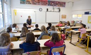 Illustration de la rentrée scolaire en école élementaire.