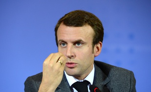Le ministre de l'Economie, Emmanuel Macron, le 2 décembre 2014, à Berlin.