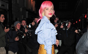 La chanteuse Lily Allen