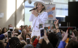 La chanteuse Miley Cyrus