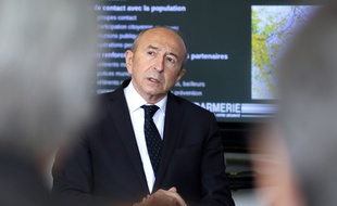 Le ministre de l'Intérieur Gérard Collomb, le 9 mars 2018.