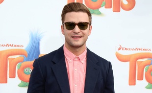 Justin Timberlake à l'avant-première de Trolls
