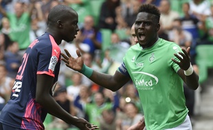 Moustapha Bayal Sall, ici face à Bordeaux (1-1) le 15 août, a bien failli ne pas connaître de 10e saison dans le Forez.