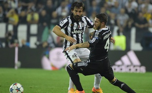 Andrea Pirlo et la Juve ont pris un léger avantage en battant le Real (2-1) en demi-finale aller de la Ligue des champions, le 5 mai 2015.