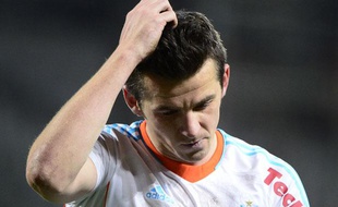 Le milieu de terrain de l'OM Joey Barton, le 9 décembre 2012, au stade Vélodrome.