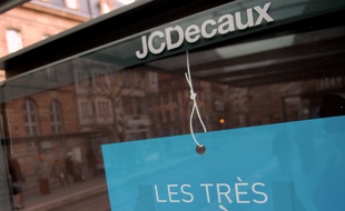 Panneau d'affichage JC Decaux. (Illustration)