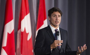 Justin Trudeau, Premier ministre canadien, le 4 août 2019.