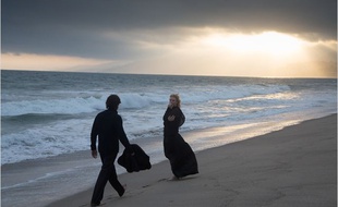 Christian Bale et Cate Blanchett dans Knight of Cup