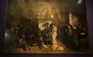 'L'Atelier du Peintre' de Gustave Courbet.