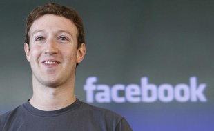 Le PDG de Facebook Mark Zuckerberg à San Francisco le 15 octobre 2011.