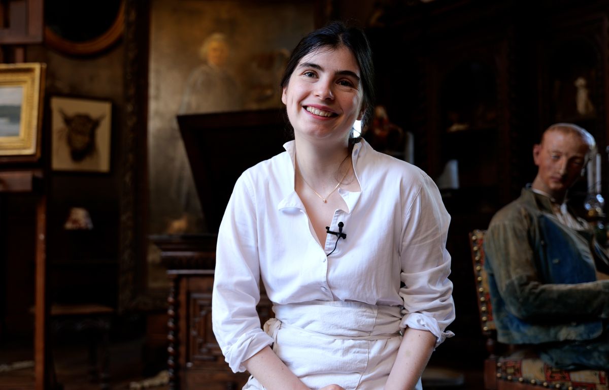 A 25 ans, Zélie Brault vit dans le château de l'artiste Rosa Bonheur : « Je l'imaginais comme une maison de sorcière »