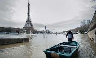 La Seine va continuer de monter jusqu'à ce week-end. (image d'illustration)