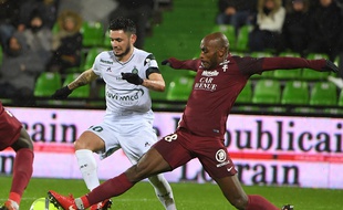 Rémy Cabella, ici lors de la lourde défaite (3-0) ce mercredi en Lorraine.
