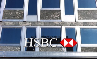 La banque HSBC à Genève en Suisse, le 14 avril 2013.