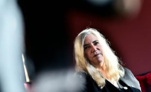 La chanteuse américaine Patti Smith, le 3 décembre 2015 à Paris