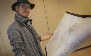 Nathan Kaufmann, géographe. Strasbourg le 28 novembre 2018.