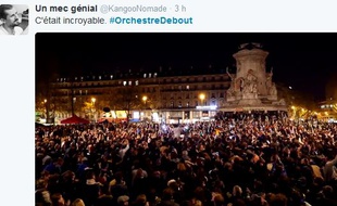 L'orchestre debout a électrisé les foules sur la place de la République et les réseaux sociaux.