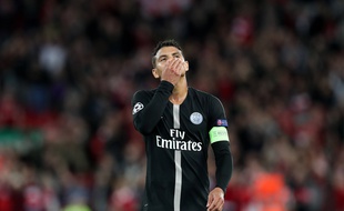 Thiago Silva à Liverpool, le 18 septembre 2018.